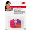 3M 92050-80025T Disposable Earplugs, Colored, 4-Pair