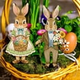 thumbnail image 2 of Easter Grounded Courtyard Decoration, Pvc Material With 2D Flat Design, Weather-Resistant Graphic, Easy Installation With Ground Stakes, 25Cm X 14Cm Size - Ideal For Garden, Patio, 2 of 5