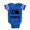 Royal Blue, variant on CafePress - 2 FIN Peace Love Dalmatian - Cute Infant Baby Football Bodysuit