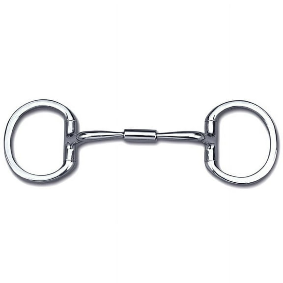 5" Toklat Myler Eggbutt W/ Stainless Steel Comfort Snaffle Mouthbit Wide Barrel