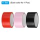 thumbnail image 3 of Cintas estáticas no adhesivas Uxcell 2 en X 49 pies, cinta de ducto de 3 rollos sin pegamento, cinta de adsorción electrostática, negra, roja, rosa, 3 of 6