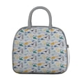 thumbnail image 2 of Womens Insulated Leakproof Lunch Bag - Colorful Cartoon Dinosaurs with Mixed Elements Pattern, Adult Lunch Box for Work Beach Travel Picnic Camping, Loncheras Para Mujer, 2 of 7
