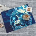 thumbnail image 6 of Bingfone Abstract Blue Skull ,18" x 24"Dish Drying Mat for Kitchen Counter,Ultra Absorbent Microfiber, 6 of 7