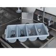 thumbnail image 2 of Organizador de Cubiertos de 4 Compartimientos Rubbermaid FG336200GRAY, 2 of 3