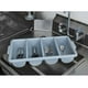 thumbnail image 2 of Organizador de Cubiertos de 4 Compartimientos Rubbermaid FG336200GRAY, 2 of 3