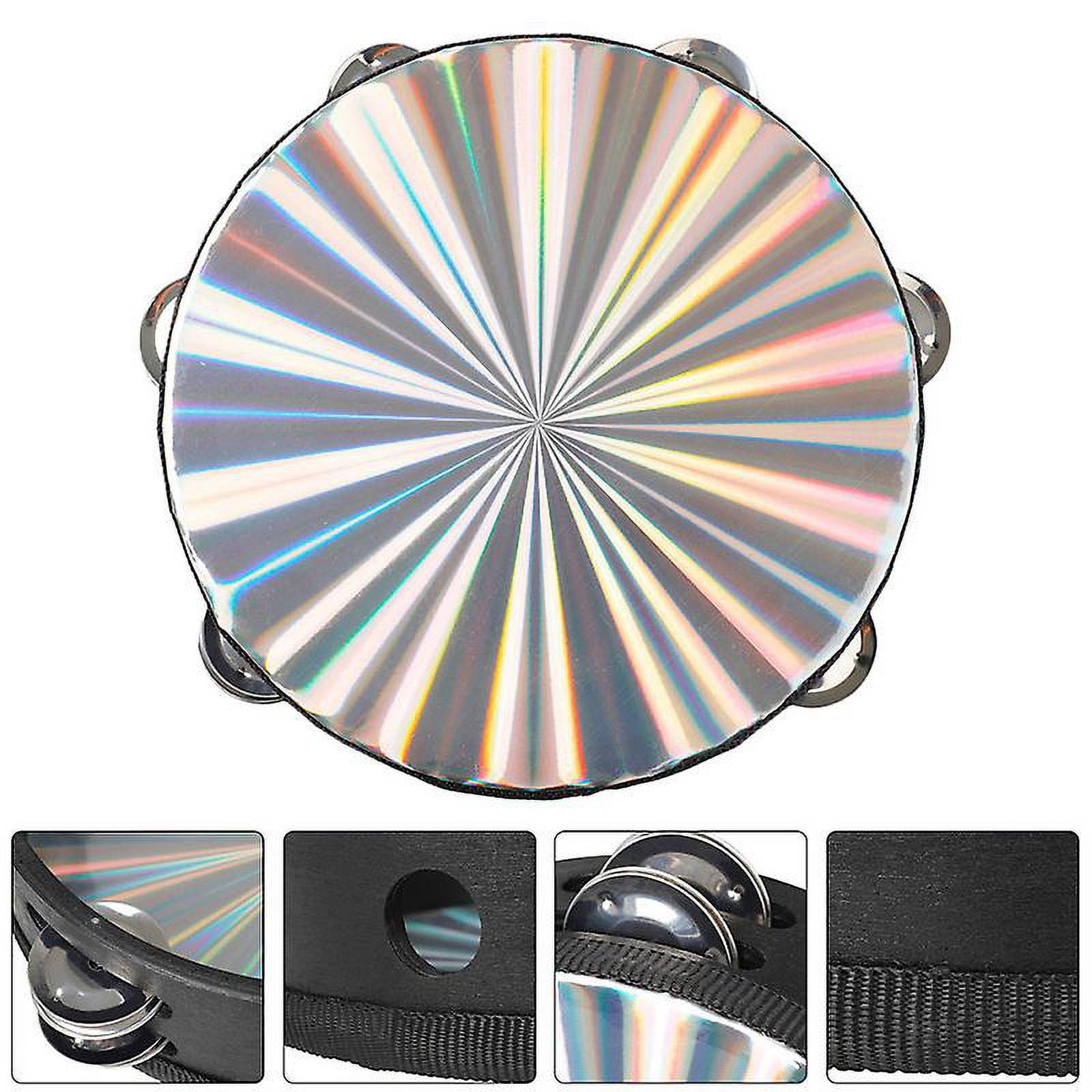 1pcs Double Side Tambourine