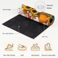 thumbnail image 6 of Thanksgiving Pumpkins Round Area Rug 4Ft Washable Circle Rugs for Bedroom Dining Room, Fall Sunflowers Maple Farm Barrel Non-Slip Carpet Floor Mats Indoor Outdoor Carpet Runner Aesthetic Home Decor, 6 of 8
