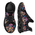 thumbnail image 1 of Zapatillas deportivas de malla con diseño de hongos y hongos coloridos para mujer, calzado deportivo informal con amortiguación, calzado ligero para caminar, 1 of 6