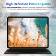 thumbnail image 6 of Magnetic Privacy Screen Protector Compatible with iPad 10th Gen 10.9" & iPad 11th Gen 11", Removable Anti Blue Light Glare Spy Filter, High Sensitive Bubble-Free Black Security Private Shield, 6 of 10