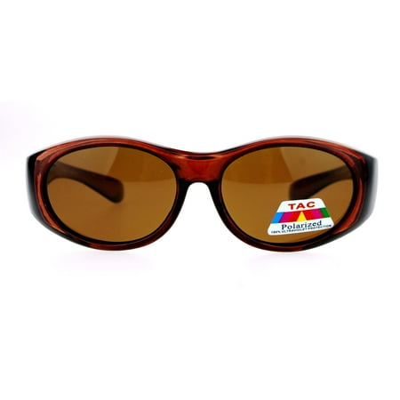 - SA106 Kids Size 47mm Fit Over OTG Polarized Sunglasses Brown