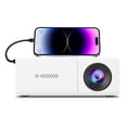 thumbnail image 1 of Mini Projector, 1080P HD Portable Projector with Auto Keystone Correction, 6000lm, LED Home Theater Projector with 3.5mm USB 2.0 High Definition Multimedia Interface, 1 of 7