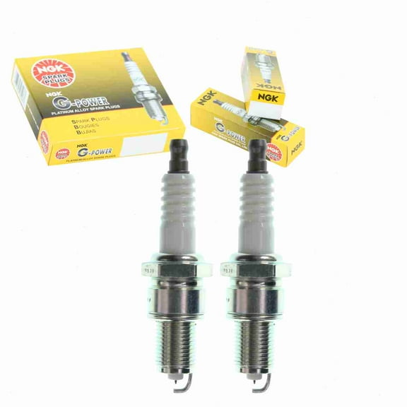 2 pc NGK 3142 G-Power Spark Plugs for 3031 3031-2 41-819 6729 8118 AP646 AP646DP2 APP646 WR8LPP30V XP646 Ignition Wire Secondary Fits select: 1990-2000 DODGE GRAND CARAVAN