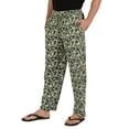thumbnail image 2 of Inkmeso Printed Bottom Cotton Sleep Pajamas For Men's Elastic Waist Pajama Pants w/ Pockets, 2 of 7