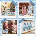 thumbnail image 5 of Yhmxh Blue Christmas Kitchen Towels Winter Dishcloths Snowman Gnomes Snowflake Tea Christmas Hand Dish Towels Let Snow Decoration for Baking Holiday Bathroom Xmas Home Gift Supplies, 5 of 6