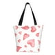 thumbnail image 1 of Balery Pink Hearts Bolsa de Hombro con Diseño, Bolsa Grande y Duradera, Bolsa Versátil para Compras, 1 of 6