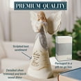thumbnail image 5 of Pavilion Gift Company Angel Holding a Heart, 8", Beige, 5 of 5