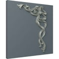 thumbnail image 5 of Ekena Millwork 11"W x 15 3/4"H x 1 1/8"P Versailles Large Ribbon with Bow Onlay, Right, 5 of 6