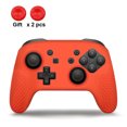 thumbnail image 1 of Étui en Silicone Souple Compatible-Nintendo Switch Pro Contrôleur Housse de Protection Grips pour Accessoires Switch Pro Rouge, 1 of 6