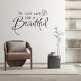 thumbnail image 3 of BZUEPRS Motivational Wall Decals Be Your Unique Self Inspirational Quotes Wall Decals Wall Decor Home Decor Living Room, Bedroom, Office, Bathroom, Home Decor (Butterfly), 3 of 13