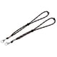 thumbnail image 2 of 2 correas para guantes de esquí, correas para guantes de invierno, portátiles para actividades invernales, cordón de sujeción, conector ajustable. Café 25cm, 2 of 8
