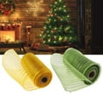 thumbnail image 3 of 1 Roll Decorative Mesh Eco-friendly High Toughness Net Yarn Christmas Poly Mesh Ribbon Metallic Strips Decor for Home, 3 of 7
