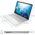 thumbnail image 7 of HP 17 inch Laptop for Business Students, 17.3" FHD Display, AMD Ryzen 5 5500U(Beat i7-11370H), 16GB RAM, 1TB NVMe SSD, Fingerprint Reader, WIFi, HDMI, USB-C, Webcam, Win11, SE Accessories, 7 of 7