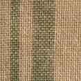 thumbnail image 2 of DII 14x72" Modern Fabric Double Border Burlap Table Runner in Beige/Green, 2 of 10
