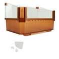 thumbnail image 1 of Turtle Tank,Glass Turtle Tank Thickened Turtle Tank Aquarium Clear Turtle Tank Eco-Friendly Materials, 1 of 9