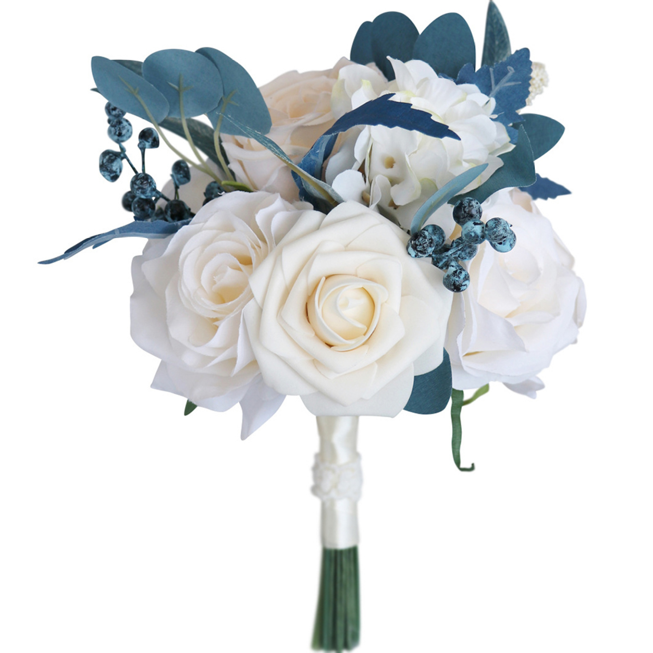 EUBUY Romantic Wedding Bouquet Artificial Silk Flower Fresh Outdoor