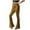 Gold, variant on Womens Pants Women's Casual Pantsbell-bottoms Solid Waist Long Pants
