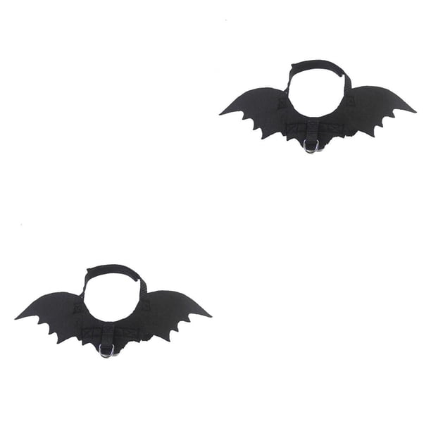 Greeniant Disfraces de alas de murciélago para mascotas de Halloween, disfraces de mascotas, disfraces de vacaciones, juegos de rol, suministros de vestir Type2 NO2 Greeniant CBP256687