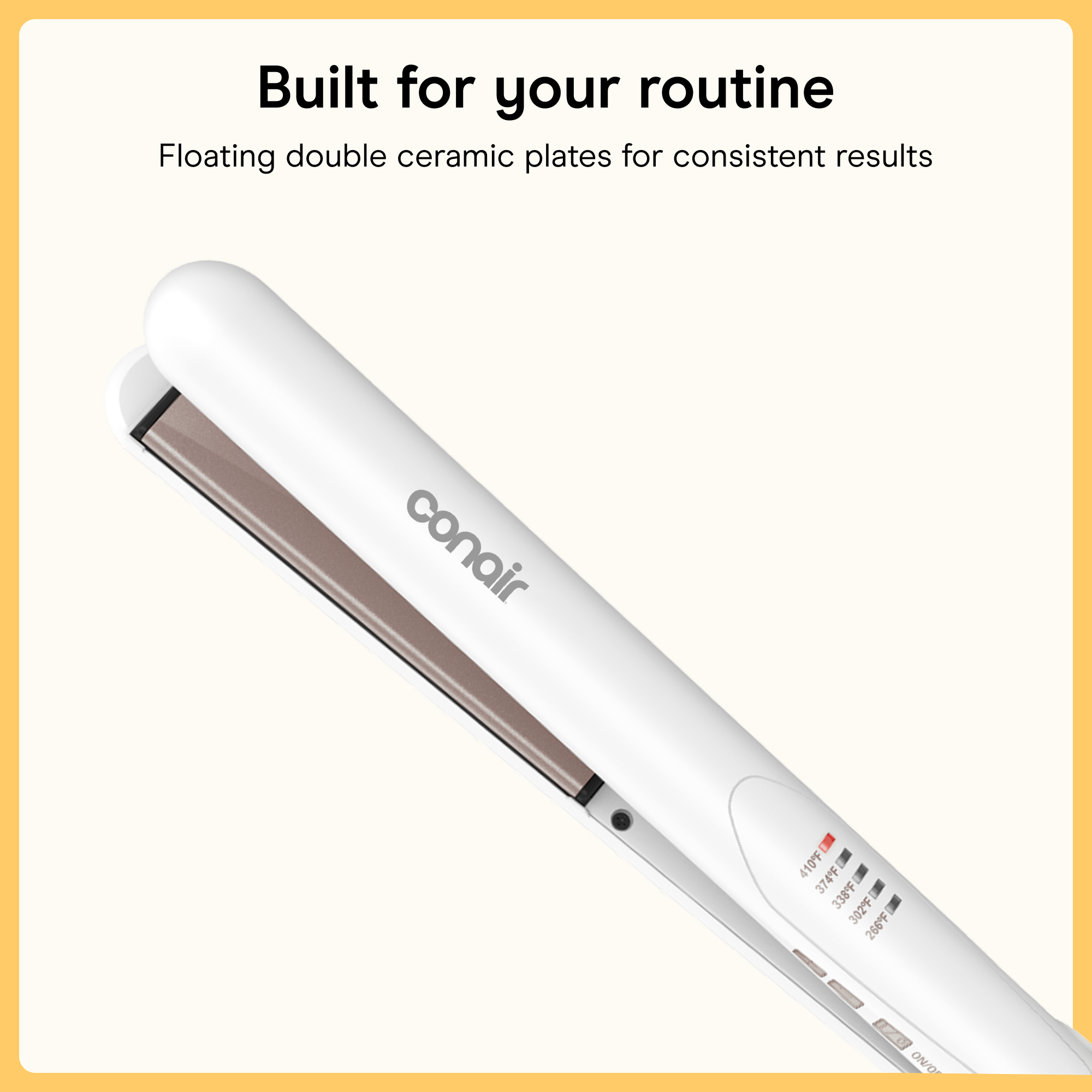 Conair Double Ceramic 1" Flat Iron Hair Straightener photo 6