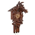 thumbnail image 3 of HerrZeit by Adolf Herr Cuckoo Clock - The Fox In The Vineyard  handshingled, 3 of 4