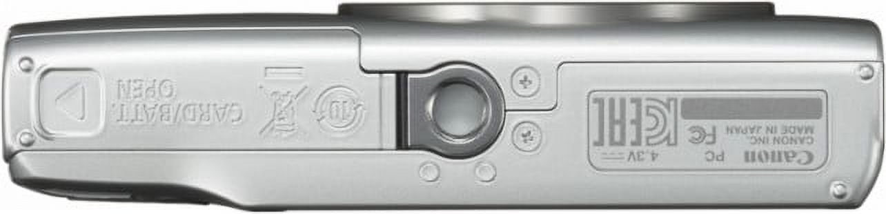 Canon Powershot Elph 180 Silver Camera - image 3 of 8