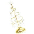 thumbnail image 1 of Bearachild Luz de noche con luz de árbol de Navidad parpadeante, encantador hierro forjado para decoración de dormitorio y sala de estar Kits de decoración para fiestas Oro S, 1 of 6