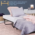 thumbnail image 2 of Cama plegable Heyward Premium Memory Foam de 5 pulgadas con estructura de acero, 2 of 9