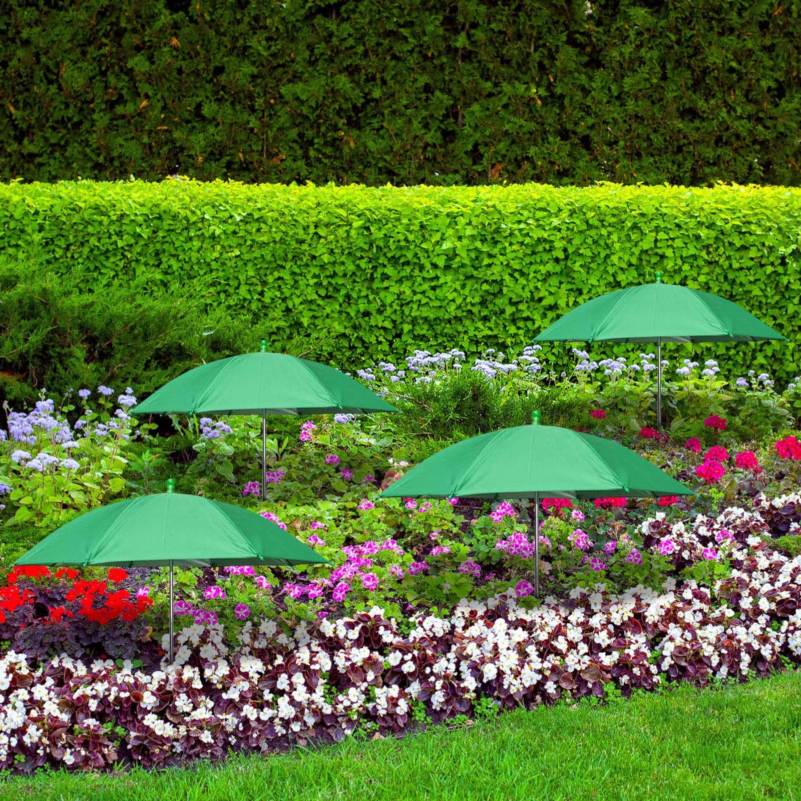 Générique Les Parasols L', Parapluies Imperméables Plant Pour Plant Extérieures, Couvercles D'ombrage Soleil Réglables Pour Plant, Plant En Pot, Les Lits De Jardin, Le Bord De La Piscine, Le Bleu
