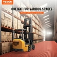 thumbnail image 2 of VEVOR Carreaux de Garage Emboîtables 12x12 Po Lot de 25 Carreaux de Plancher de Garage Rouge, 2 of 9