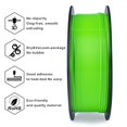thumbnail image 5 of Ziro 3D PLA PRO Filament, 1.75mm 1kg, Fluorescent Green, 5 of 7