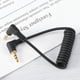 thumbnail image 2 of Cable de extensión de audio auxiliar para automóvil con codo macho de 3.5 mm Jack macho a macho, 2 of 6
