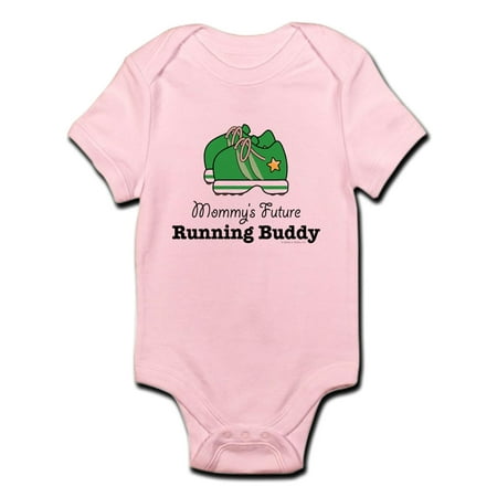 

CafePress - Mommy s Future Running Buddy Infant Bodysuit - Baby Light Bodysuit