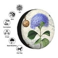 thumbnail image 5 of Bingfone Vintage Flower Spare Tire Cover Weatherproof Universal Wheel Protectors For Rv Camper Travel Trailer Suv Truck 16 Inch, 5 of 9