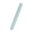thumbnail image 2 of Portable Toothbrush Travel Case, 8.6 Inch Toothbrush Covers Holder, Compact Organizer for Daily Use Traveling Camping Business Trips, BPA-Free Plastic Box, 1 Pcs, 2 of 8