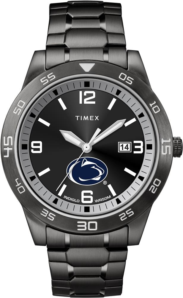 Penn State University Men's Black Acclaim Timex Watch by Timex