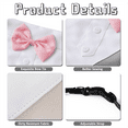 thumbnail image 3 of BT Bear Dog Tuxedo, Dog Wedding Bandana Collar with Bow Tie, Adjustable Dog Tux Formal Dog Costumes for Small Medium Large Dogs Black Stripe L, 3 of 6