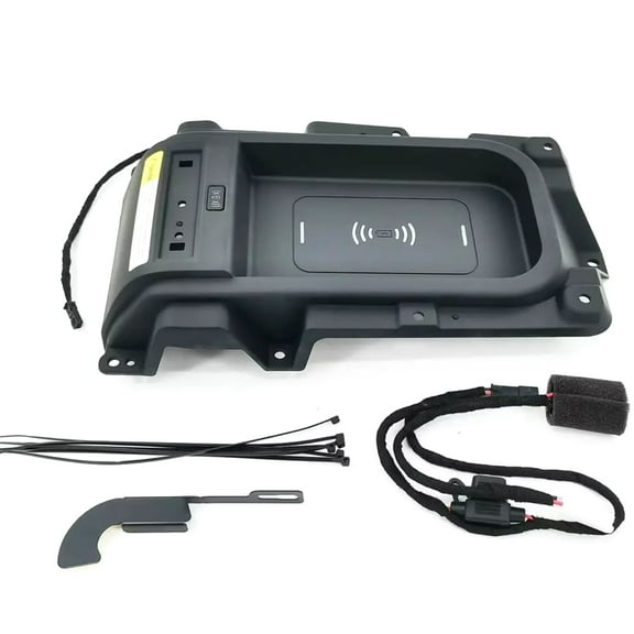 TAPDRA For Tundra 2014 2021 Center Console Charging Tray ABS Organizer Kit Direct Fit Solution