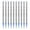 Blue 0.5,Direct insertion, variant on 10Pcs Metal Ballpoint Pen Refills Universal Pen Refills Smoothly Writing For Metal Ballpoint Pen 0.5mm OR 0.7mm Tip
