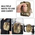thumbnail image 6 of HAWEEL Hiking Belt Waist Bag Outdoor Sport Motorcycle Bag 7.0 inch Phone Pouch, 6 of 8