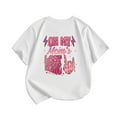 thumbnail image 4 of TOOYOU Boys Summer Graphic T Shirt Letter Print Short Sleeve Tee Cute Tops Size 11-12 Years White, 4 of 5