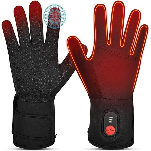Sun Will Heated Gloves Liner – XXL Rechargeable Thermal Gloves for Men